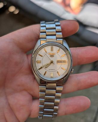 Orologio Seiko 5 automatico vintage originale 