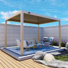 Pergola Bioclimatica Alluminio 3x4 mt Metalfranchi