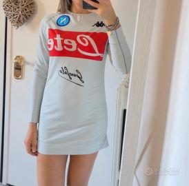 Maglia Napoli allenamento XXXL grigia