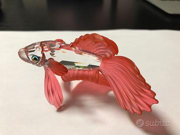 Swarovski - Pesce lottatore rosso