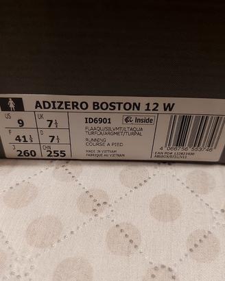 Adidas boston 12 nuove cm25,5