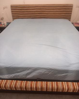 Letto contenitore matrimoniale SENZA MATERASSO