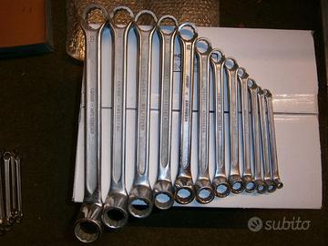 Set 12 chiavi poligonali doppie curvate PERFECTA