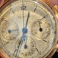 Zenith tricompax in oro 18kt 