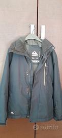 Giacca Quiksilver nera 12 anni