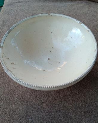 Piatto coppa terracotta ceramica antica Puglia