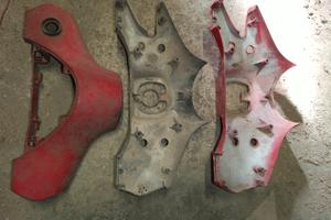 manubrio piaggio vespa plastica hp v n fl2 125 50 