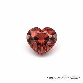 Granato Naturale 1,80 ct – Taglio Cuore