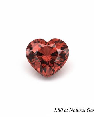 Granato Naturale 1,80 ct – Taglio Cuore