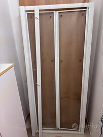 Porta doccia soffietto 82x185