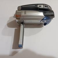 videocamera Canon dc210 con custodia 