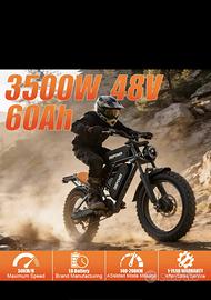 Ebike Deepower S8 pro (3500w) Dual battery