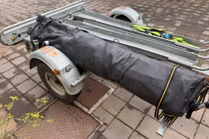 Carrello rimorchio moto
