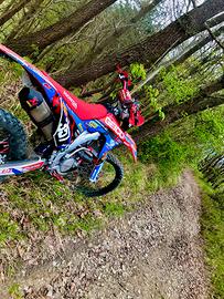 Honda CRF 250 targato + Akrapovic