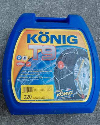 Catene da neve per auto Koenig T9 9 mm