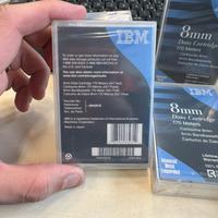 Lotto 8 cartucce IBM 8mm da 170m - SIGILLATE