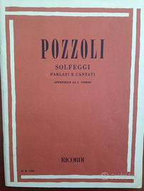 Pozzoli solfeggi parlati e cantati appendice al I