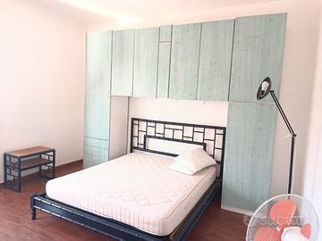 Torvaianica, camera da letto, cucina, divano letto