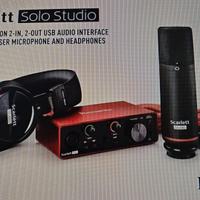 scarlet solo studio scatola
