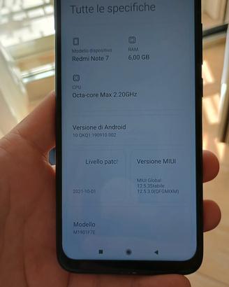 redmi note 7 64gb rom e 6 gb ram 