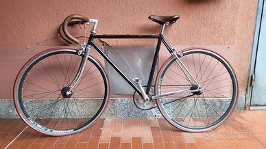 Bici single speed telaio vintage