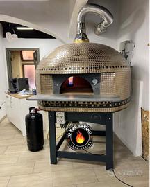 Forno Pizzeria 130 interno a legna o gas Drago 