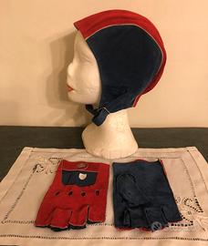 Casco guanti coordinati auto spider N. Gabrielli