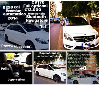 Mercedes B220 cv170 ediz Limit permuto con