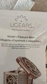 UGEARS model Treasure Box