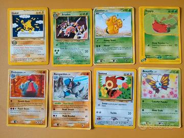 8 Carte Pokemon Inglesi
