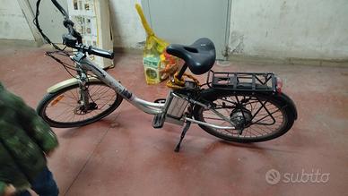 bici elettrica matras 250w batteria nuova 2025