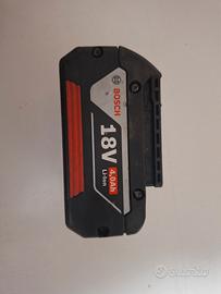 Batteria bosch 18v 4ah