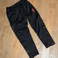 Air Jordan - pantaloni lunghi neri con bottoni