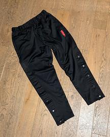 Air Jordan - pantaloni lunghi neri con bottoni