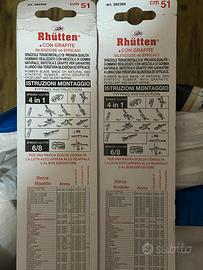 Coppia spazzole tergicristallo Rhütten cm 51