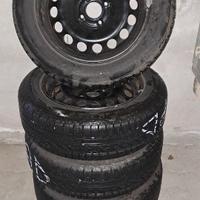 4 CONTINENTAL 195/60 R16 89H Invernali + 4 Cerchi