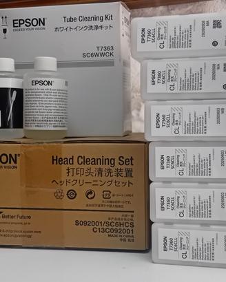 Cartucce EPSON F2000 + KIT pulizia testine