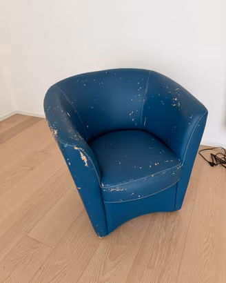 Poltrona blu