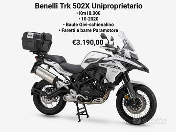 Benelli TRK 502X UNIPROPRIETARIO 18.000KM mi