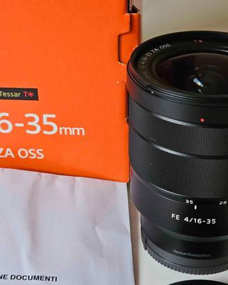 Sony FE Zeiss 16-35/4 Garanzia