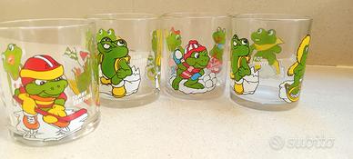 N 4 bicchieri articoli da collezione Ferrero