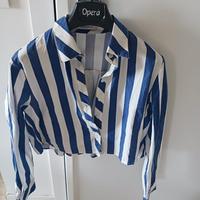 Crop top camicia taglia Xs