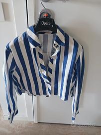 Crop top camicia taglia Xs