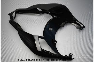 Codone DUCATI SBK 848 / 1098 / 1198 2007 2012 Nero