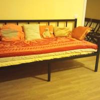 Divano letto in ferro battuto molto robusto