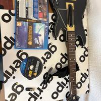 da collezione guitar hero live chitarra e gioco