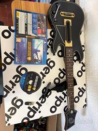 da collezione guitar hero live chitarra e gioco
