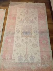 Tappeto/pedane set 2pz. coordinato