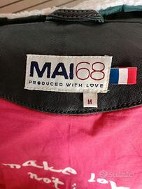 GIUBBINO VERA PELLE 'MAI68'produced with love