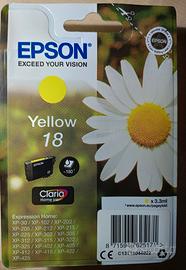 Epson cartuccia inkjet giallo  18 Margherita